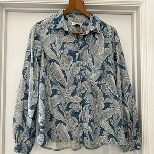 Anthropologie corduroy top